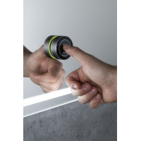 Sapho GEMINI zrkadlo s LED osvetlením 100x70cm, múdre funkcie GM100K