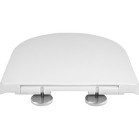 Aqualine VITO WC sedátko, Soft Close, Easy Take, biela PCS105