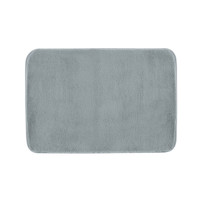 Gedy FUZZY kúpeľňová predložka, 60x100cm, 100% polyester, protišmyk, šedá 96FY100608