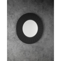 Sapho LUMIRO STRIP okrúhle zrkadlo s LED osvetlením v ráme ø 75cm, carina LR750-4141S