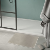 Gedy FUZZY kúpeľňová predložka, 60x100cm, 100% polyester, protišmyk, tortora 96FY100666