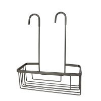 Gedy SMART polica do sprchy závesná, na batériu, 300x375x120 mm, gun metal 248981
