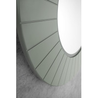 Sapho LUMIRO STRIP okrúhle zrkadlo s LED osvetlením v ráme ø 75cm, verde LR750-4444S