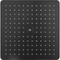 Aqualine Hlavová sprcha, 300x300 mm, ABS/čierna mat SC174B