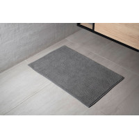 Aqualine CHENILL kúpeľňová predložka 50x80cm, 100% polyester, sivá CH2013