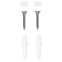 Strieborný kovový vešiak PSINO 43,5 cm