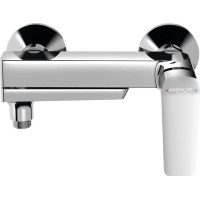 Aqualine FLERY nástenná vaňová/sprchová batéria, otočné ramienko, chróm FY010