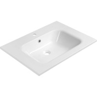 Sapho ARECA umývadlo, liaty mramor, 71x51, 5cm, biela AC071