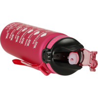 Fľaša na vodu 1l - ružová