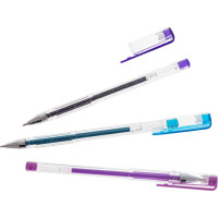 Farebné trblietavé gélové perá - sada 25 ks