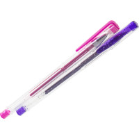 Farebné trblietavé gélové perá - sada 25 ks