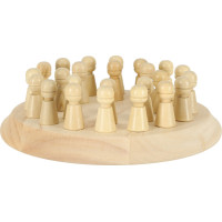 Pamäťová logická drevená hra - Farby