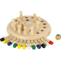 Pamäťová logická drevená hra - Farby
