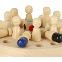 Pamäťová logická drevená hra - Farby