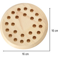 Pamäťová logická drevená hra - Farby