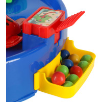 Arkádová hra Hladné žaby pre 4 hráčov - modrá