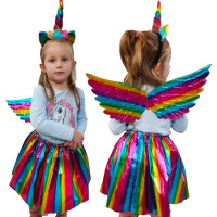 Karnevalový kostým Jednorožec - viacfarebný