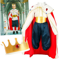 Karnevalový kostým Kráľ - veľkosť M