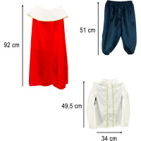 Karnevalový kostým Kráľ - veľkosť M