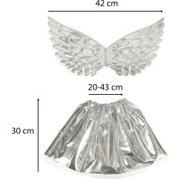 Karnevalový kostým Jednorožec - strieborný