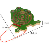 Magnetické guličkové bludisko - Žaba