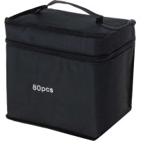 Obojstranné liehové fixy v púzdre 80 ks + stojan