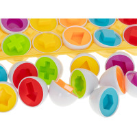 Vzdelávacia hračka vajíčka - Farby a tvary