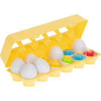 Vzdelávacia hračka vajíčka - Farby a tvary