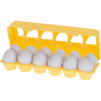 Vzdelávacia hračka vajíčka - Farby a čísla