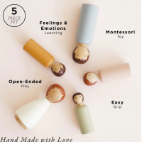 Le Toy Van Drevené postavičky do domčeka Rodinka