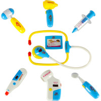 Doktorský set v kufríku DOKTOR so zvukmi a svetlom - modrý