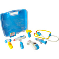 Doktorský set v kufríku DOKTOR so zvukmi a svetlom - modrý
