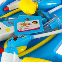 Doktorský set v kufríku DOKTOR so zvukmi a svetlom - modrý