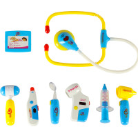 Doktorský set v kufríku DOKTOR so zvukmi a svetlom - modrý