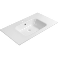 Sapho ARECA umývadlo, liaty mramor, 91x51, 5cm, biela AC091