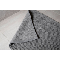 Aqualine CHENILL kúpeľňová predložka 50x80cm, 100% polyester, sivá CH2013