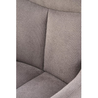 Jedálenské otočné kresielko AIDEN - šedé