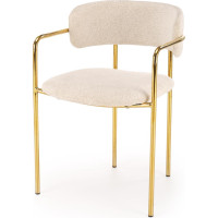 Jedálenské kresielko MASON - krémové