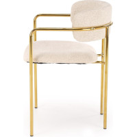 Jedálenské kresielko MASON - krémové