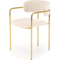 Jedálenské kresielko MASON - krémové