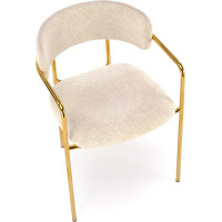 Jedálenské kresielko MASON - krémové