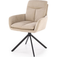 Jedálenské otočné kresielko AIDEN - béžové