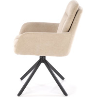 Jedálenské otočné kresielko AIDEN - béžové