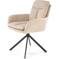 Jedálenské otočné kresielko AIDEN - béžové