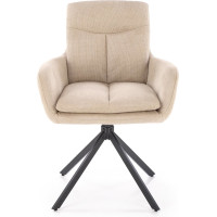 Jedálenské otočné kresielko AIDEN - béžové