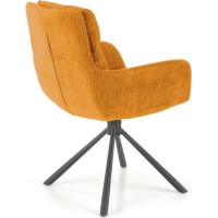 Jedálenské otočné kresielko HAYES - horčicovo žlté