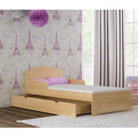 Detská posteľ z masívu BIST - 180x80 cm