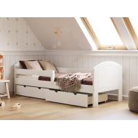 Detská posteľ z masívu KOMI - 160x80 cm