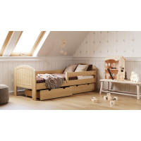 Detská posteľ z masívu KOMI - 160x80 cm