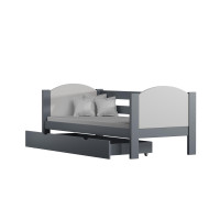 Detská posteľ z masívu VIKI (2) - 160x80 cm